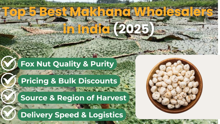Top 5 Best Makhana Wholesalers in India (2025)