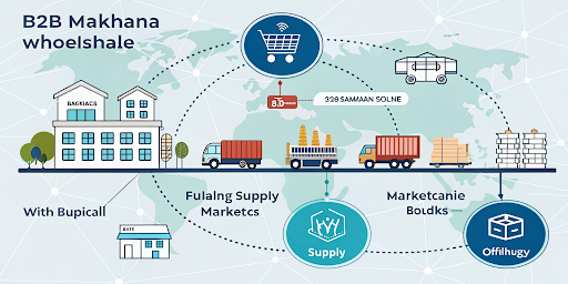 B2B Platform for Makhana Wholesale