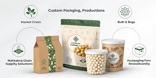 Custom Packing Options for Makhana