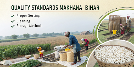 Quality Standards for Makhana Processing
